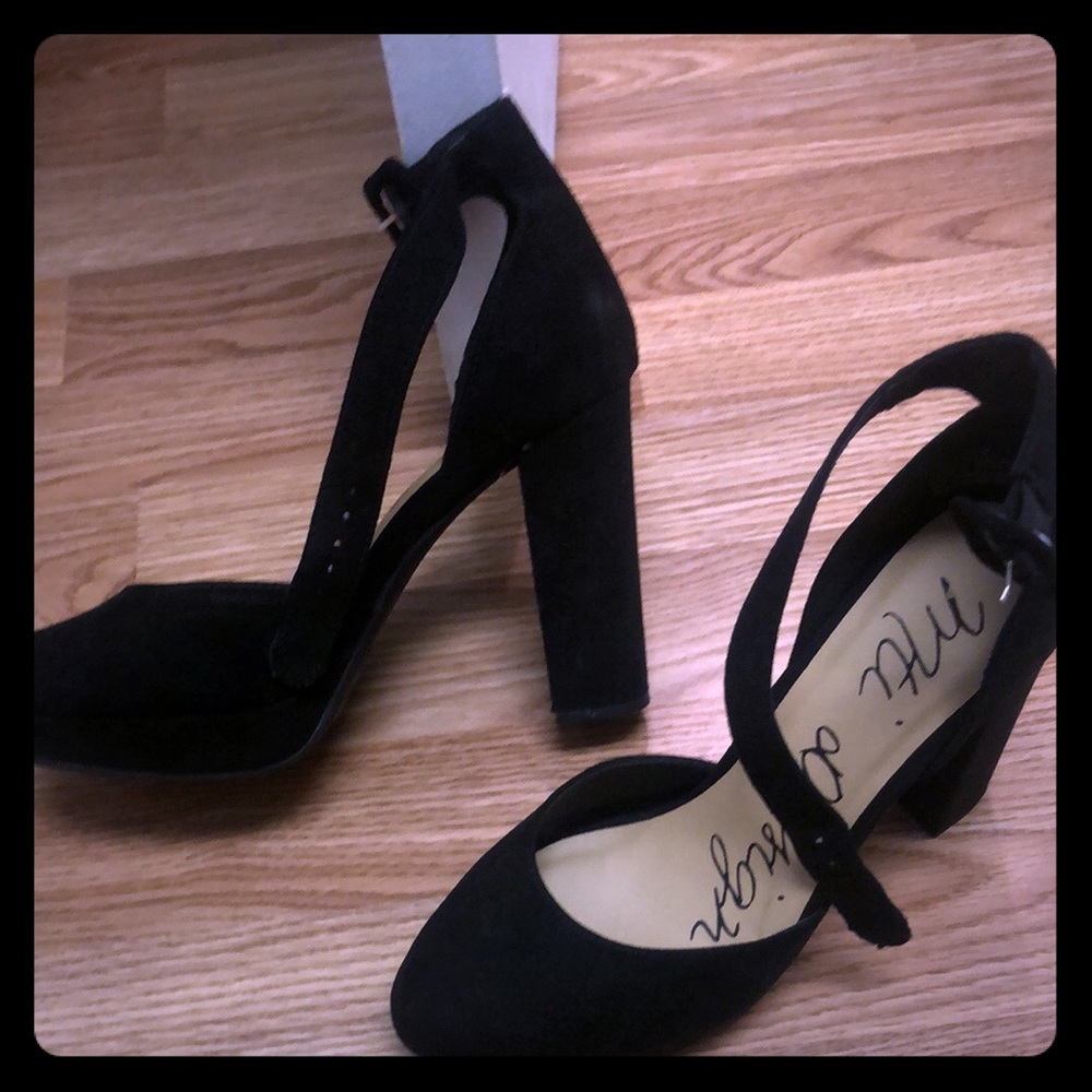 Black high heels